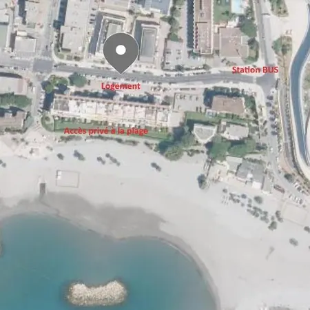 Cosy Front De A 5min De 圣罗兰度瓦